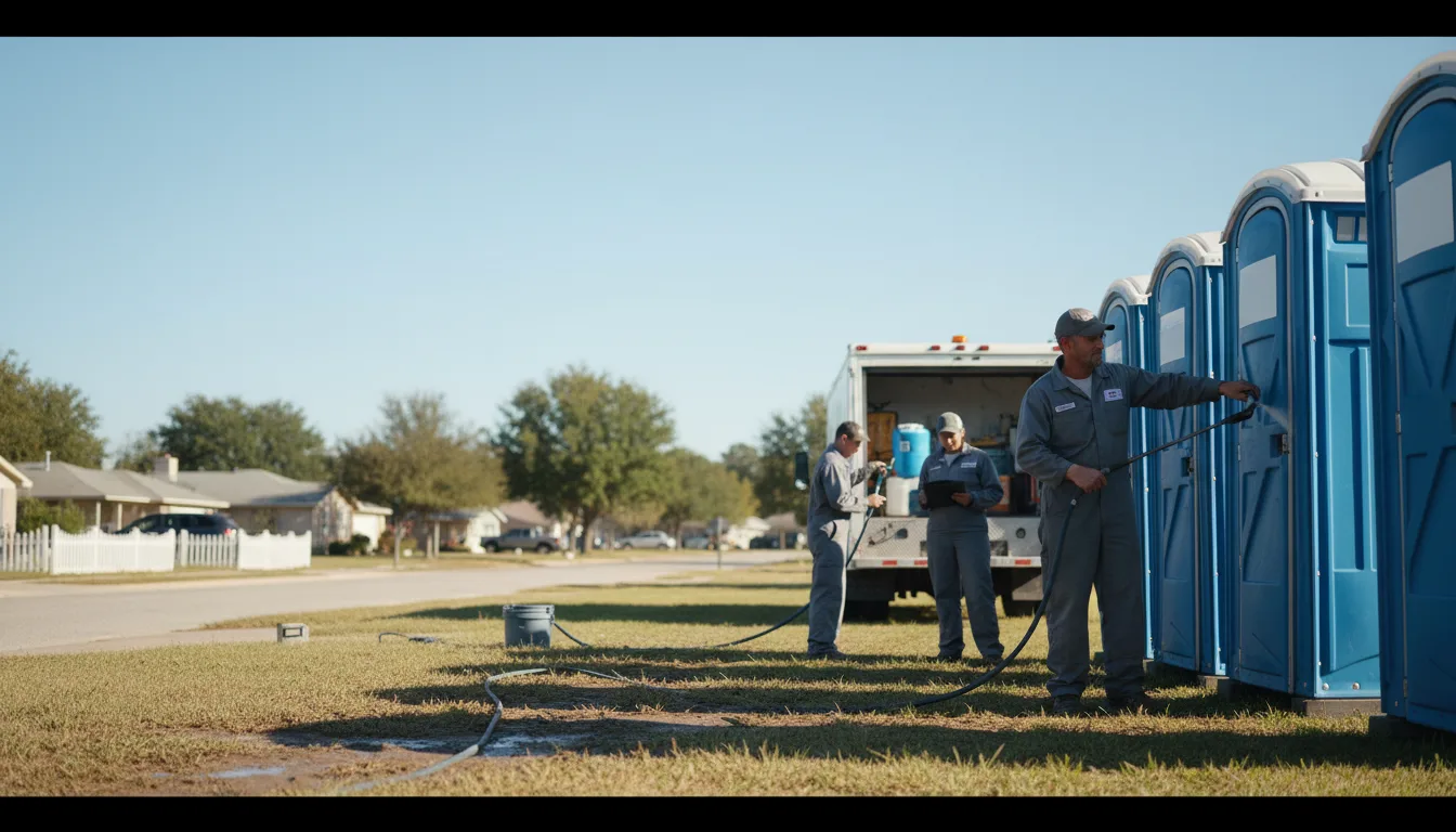Long-Term Portable Toilet Rental in Windom, TX near me